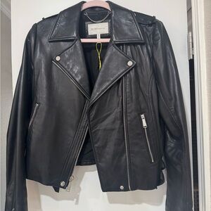 BCBGeneration Black Leather Jacket